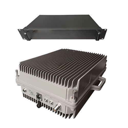  神木TETRA800数字警用集群数字光纤直放站远近端机